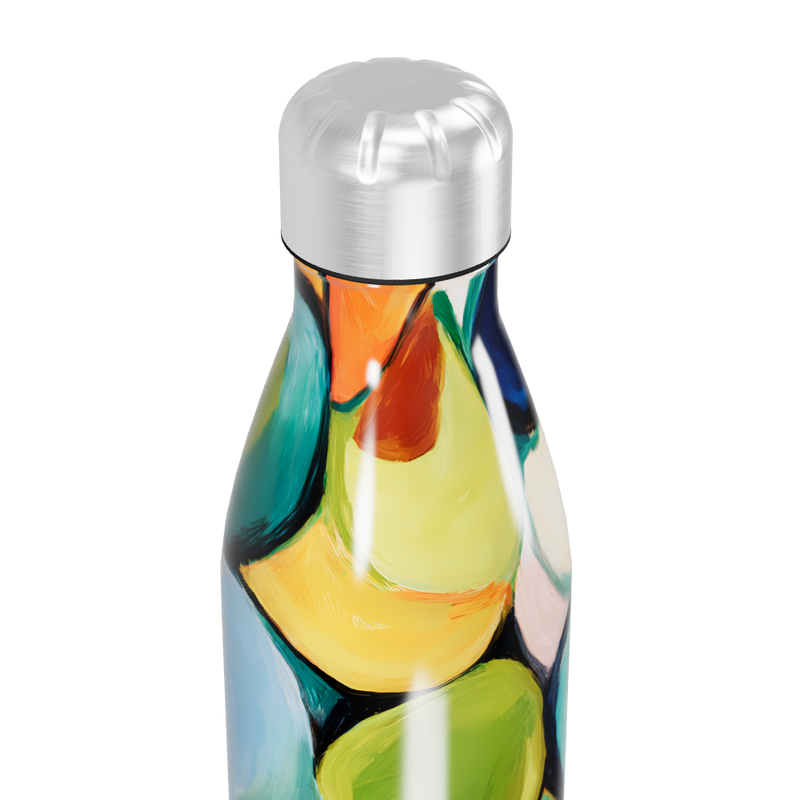 Garrafa Inox - Estampa Colorida Moderna