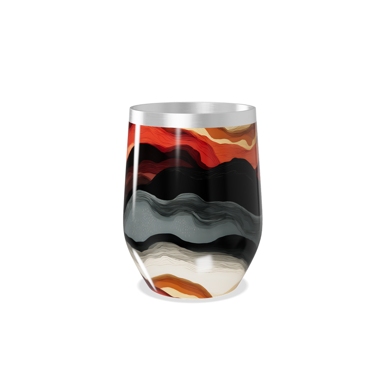 Copo Térmico Slim - Estampa Colorida Abstract