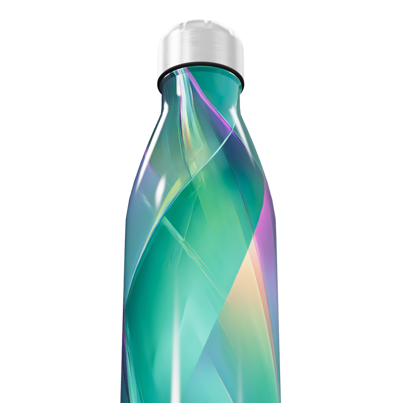 Garrafa Inox - Azul Iridescente 500ml
