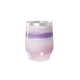 Copo Térmico Slim - Listras Roxas e Rosas