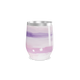 Copo Térmico Slim - Listras Roxas e Rosas