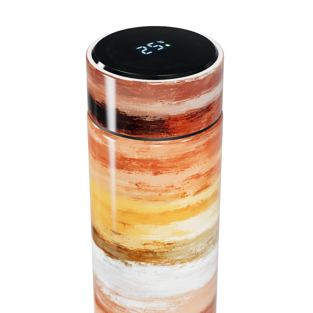 Garrafa Térmica Touch - Listrada Colorida Inox