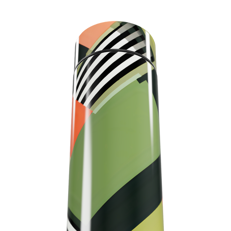 Garrafa Térmica Touch - Estampa Geométrica Colorida