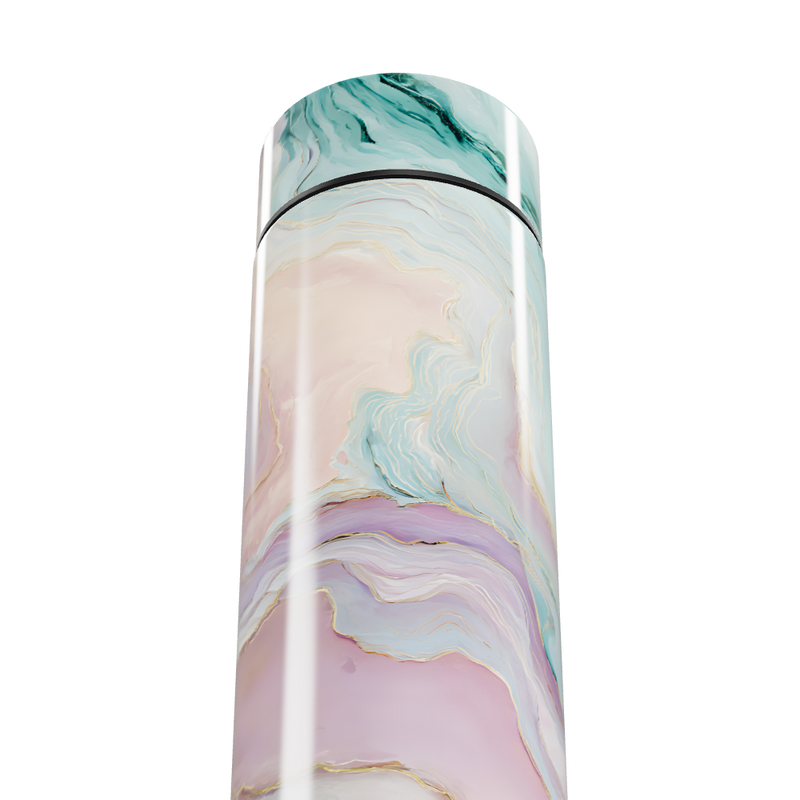 Garrafa Térmica Touch - Mármore Colorido