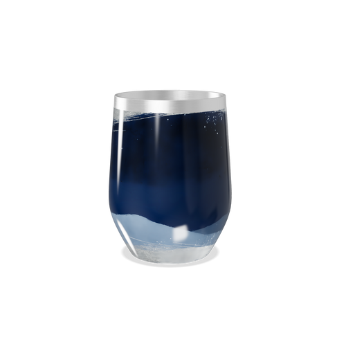 Copo Térmico Slim - Azul Transparente