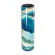 Garrafa Térmica Touch - Estampa Azul Marmorizada