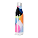 Garrafa Inox - Colorida com Estampa Abstrata