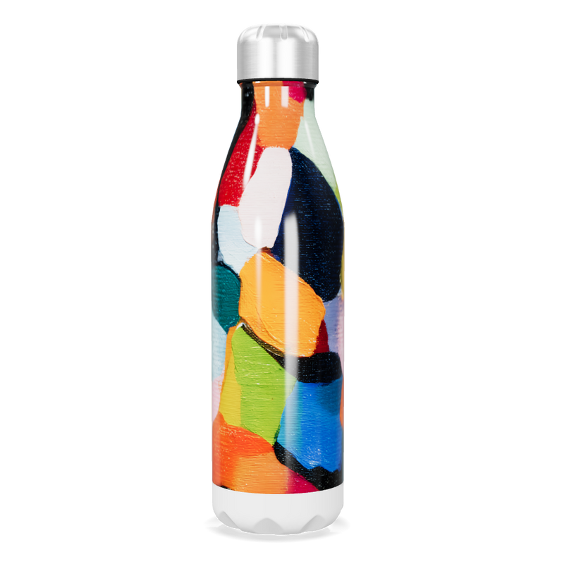 Garrafa Inox - Estampa Colorida