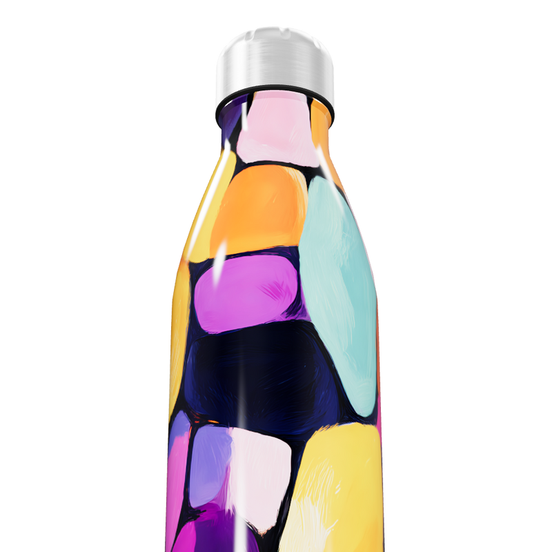 Garrafa Inox - Colorida Estampada
