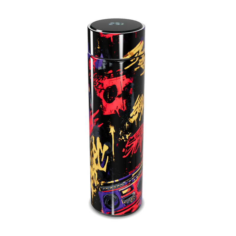 Garrafa Térmica Touch - Design Graffiti Colorido