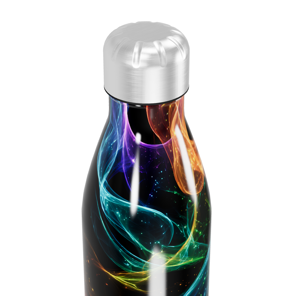 Garrafa Inox - Estampa Colorida Neon