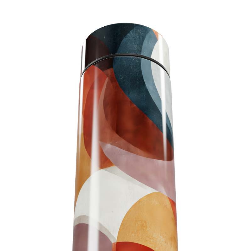 Garrafa Térmica Touch Estampa Colorida Inox