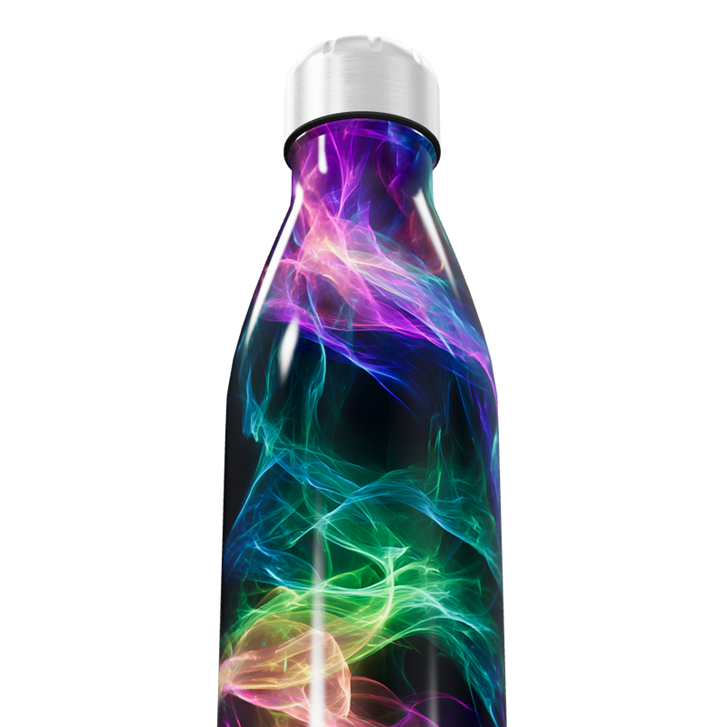 Garrafa Inox Estampada Colorida 500ml