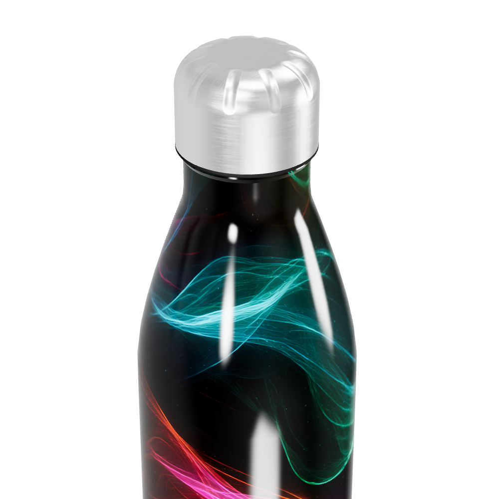 Garrafa Inox - Estampa Colorida Neon