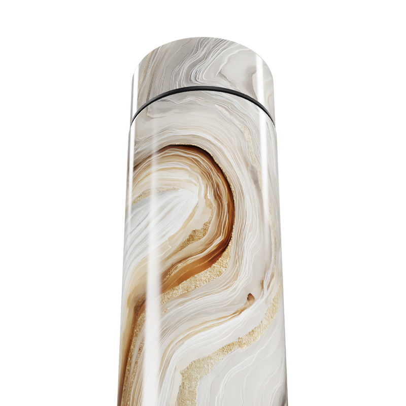 Garrafa Térmica Touch - Mármore Bege Digital