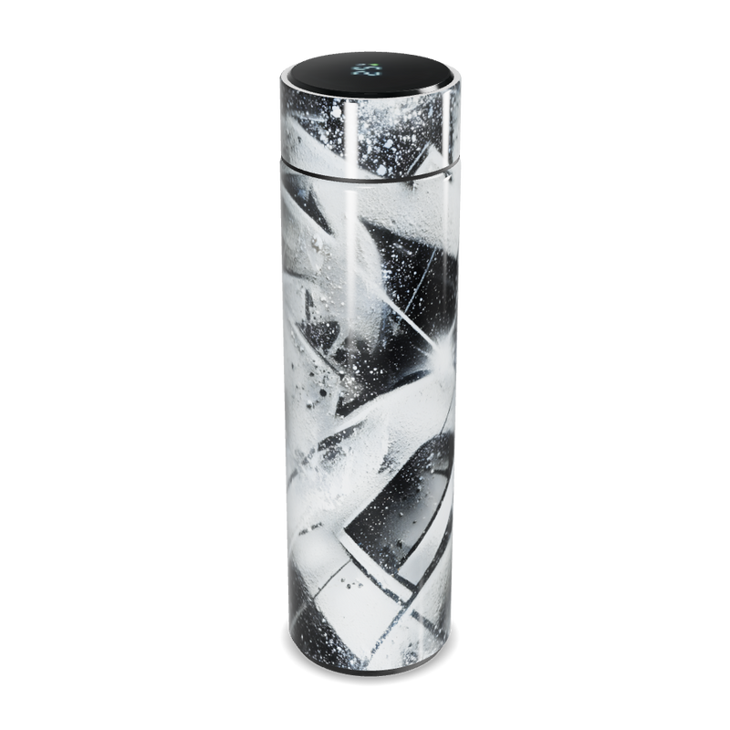 Garrafa Térmica Touch - Estampa Abstrata Aço inox