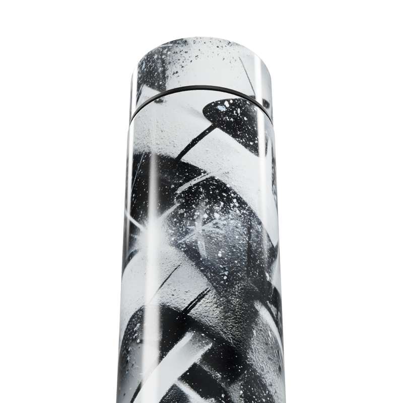 Garrafa Térmica Touch - Estampa Abstrata Aço inox