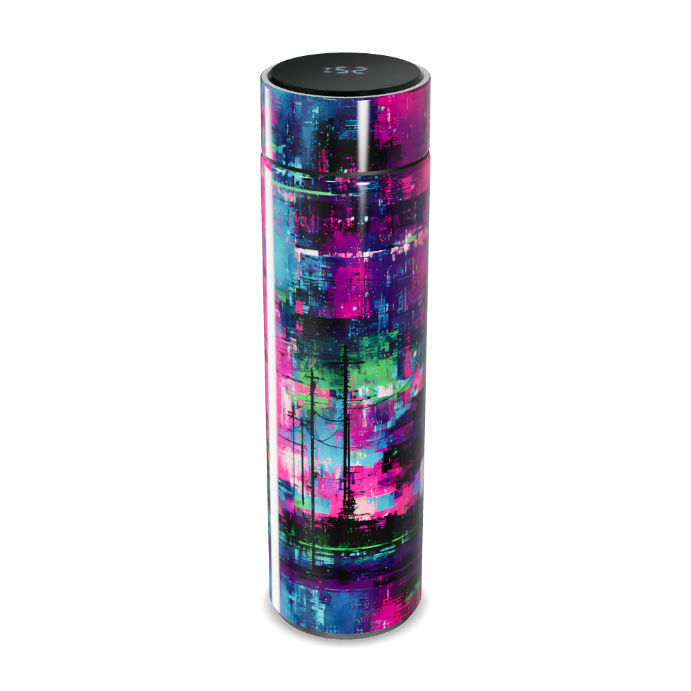 Garrafa Térmica Touch - Estampa Colorida