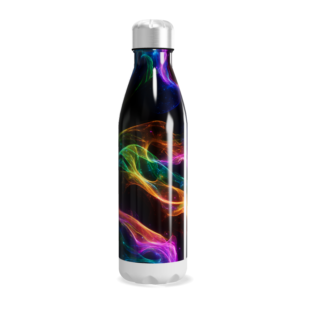 Garrafa Inox - Estampa Colorida Neon