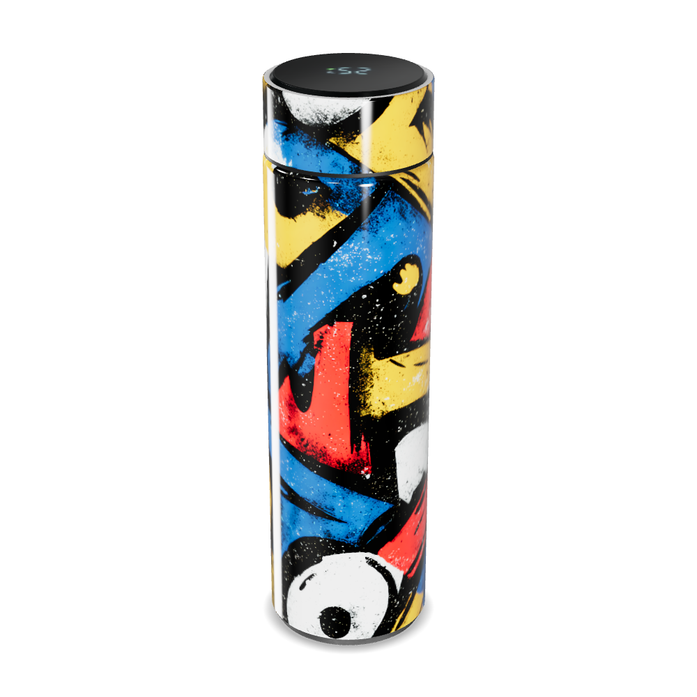 Garrafa Térmica Touch - Estampa Colorida 500ml