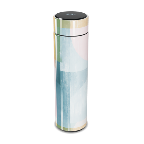 Garrafa Térmica Touch Estampada Multicolorida