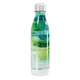 Garrafa Inox - Verde com Estampa Abstrata