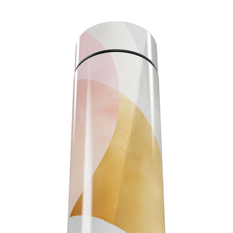 Garrafa Térmica Touch - Design Abstrato Multicor