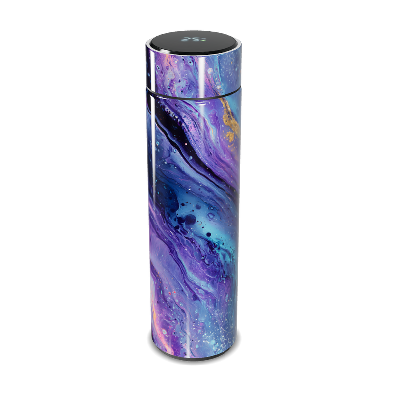 Garrafa Térmica Touch Estampa Abstrata Multicolorida