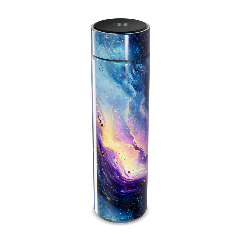 Garrafa Térmica Touch Estampa Abstrata Multicolorida