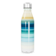 Garrafa Inox Listrada Azul e Bege