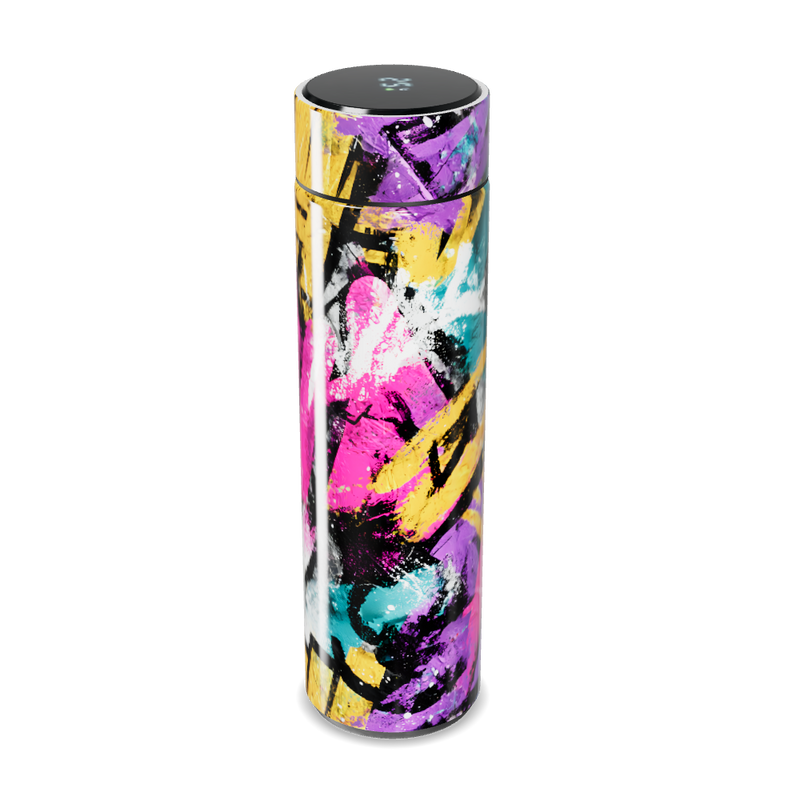 Garrafa Térmica Touch - Estampa Graffiti Colorida