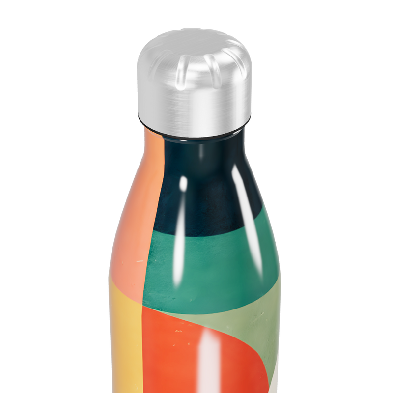 Garrafa Inox - Estampada Multicolorida