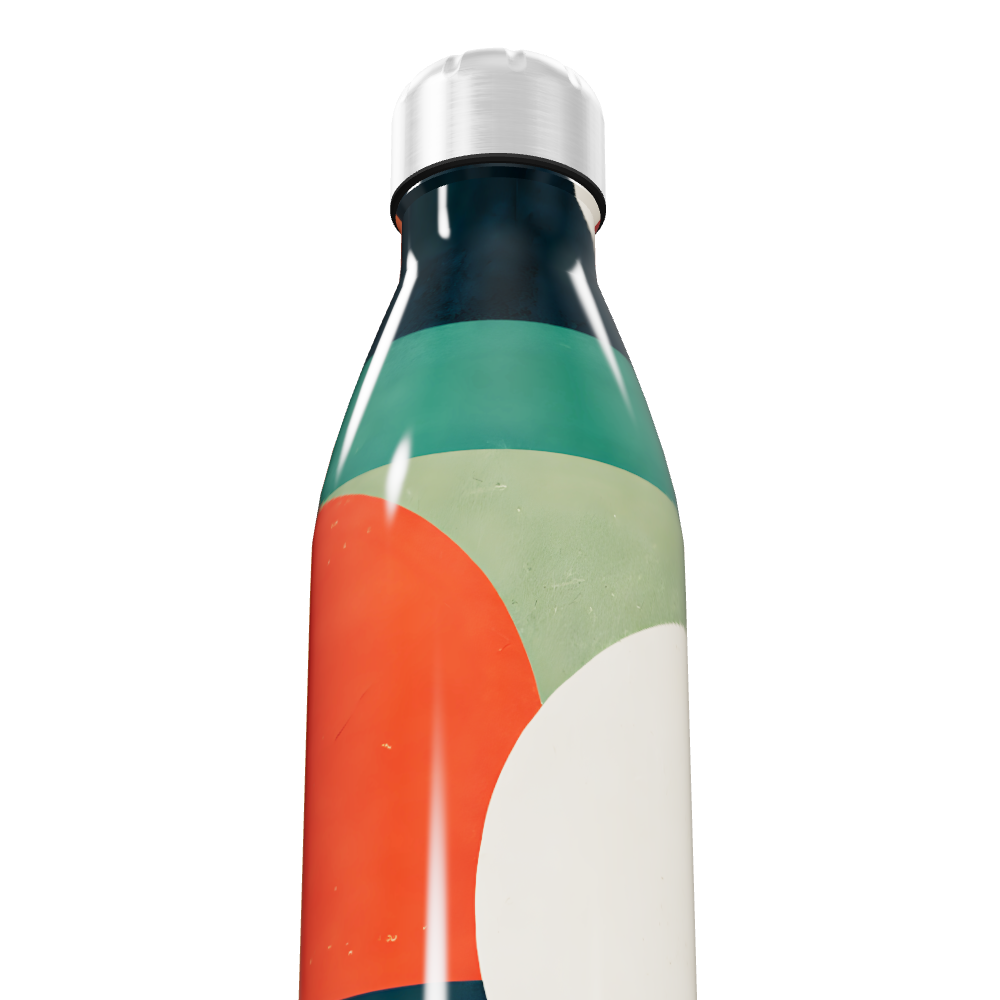 Garrafa Inox - Estampada Multicolorida