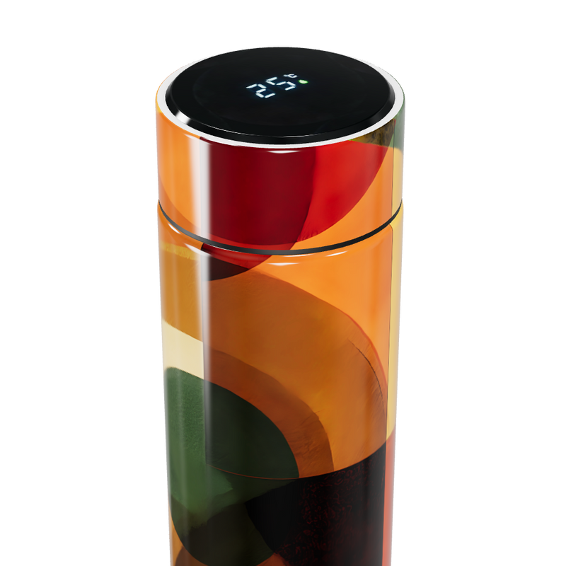 Garrafa Térmica Touch - Estampa Colorida