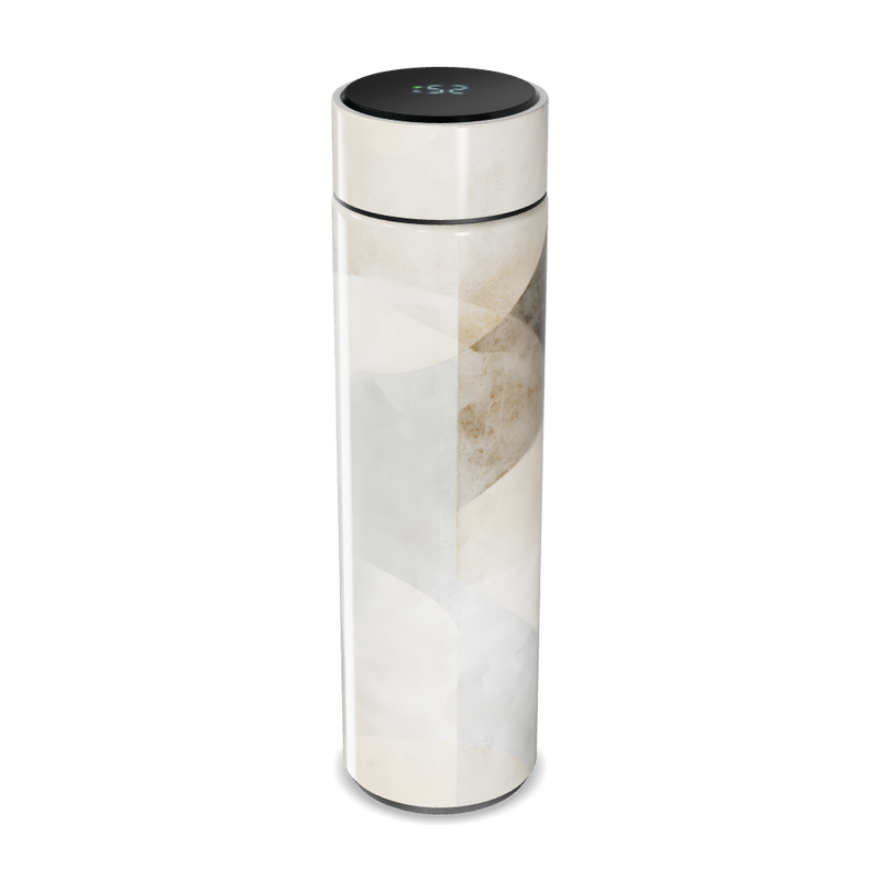 Garrafa Térmica Touch - Branca com Display Digital