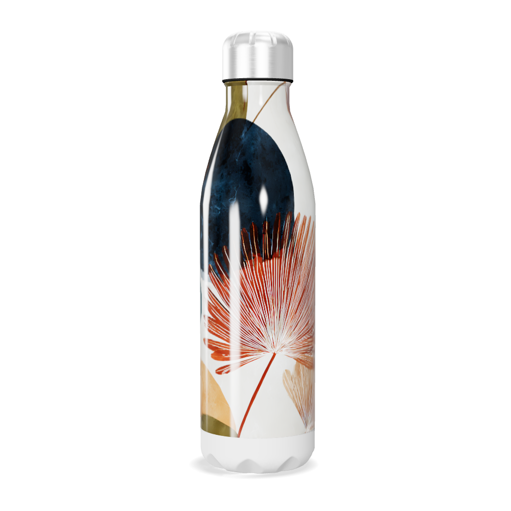 Garrafa Inox - Estampa Floral Colorida