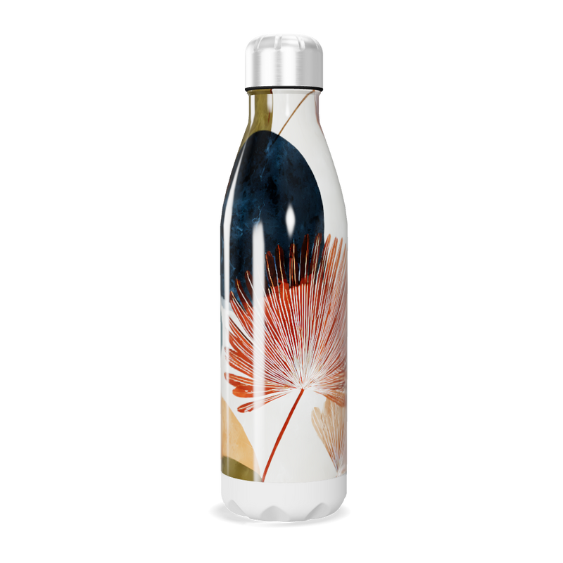 Garrafa Inox - Estampa Floral Colorida