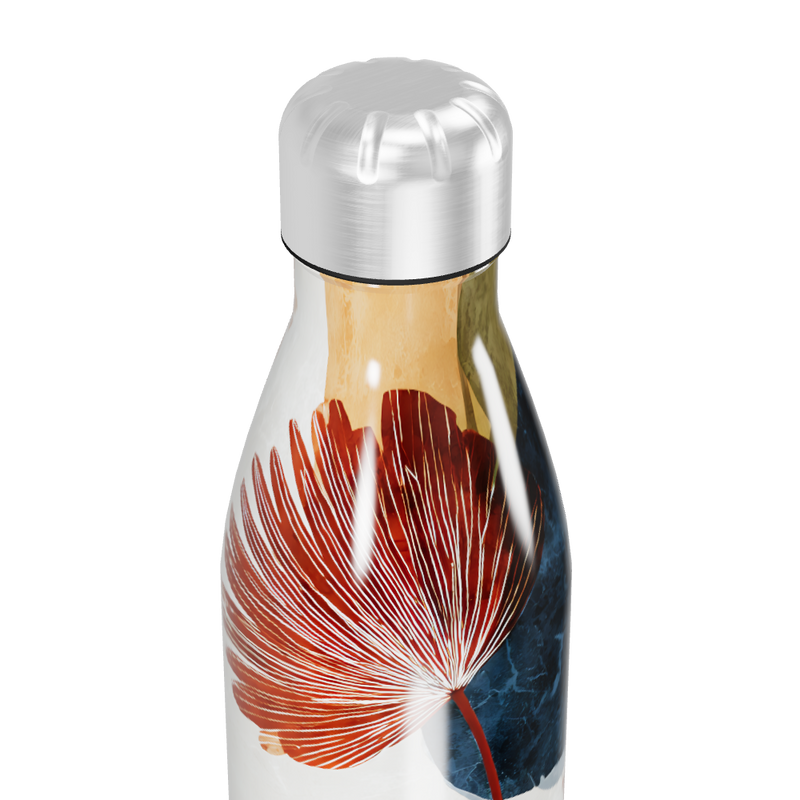 Garrafa Inox - Estampa Floral Colorida