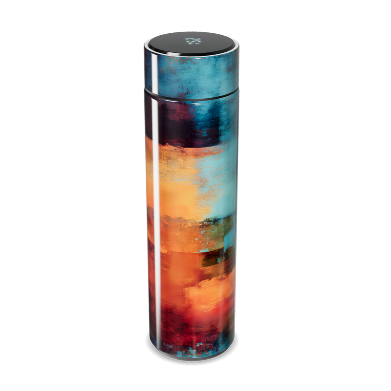 Garrafa Térmica Touch - Estampa Colorida Inox