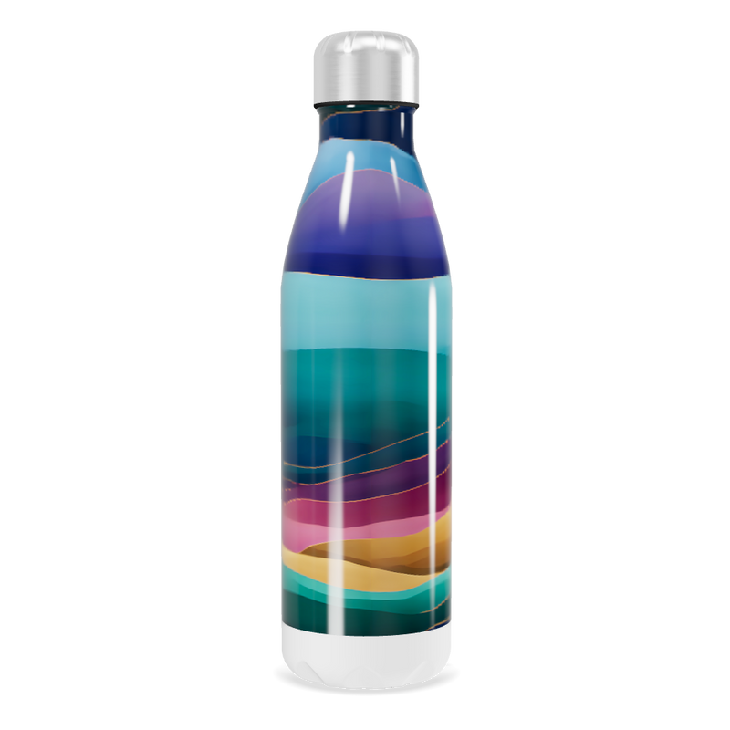 Garrafa Inox Estampada Multicolorida