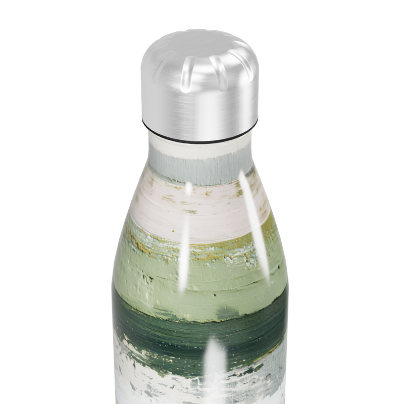 Garrafa Inox - Estampa Abstrata Colorida