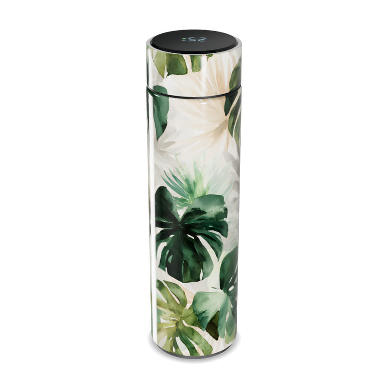 Garrafa Térmica Touch - Folhagem Verde