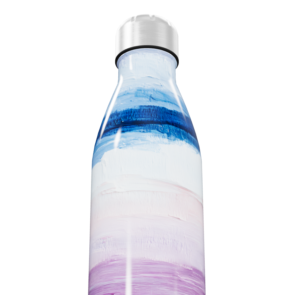 Garrafa Inox - Estampa Colorida Pastel