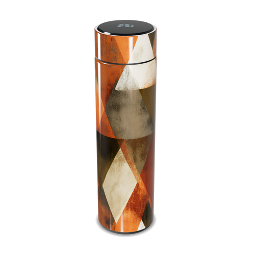 Garrafa Térmica Touch - Geométrica Colorida