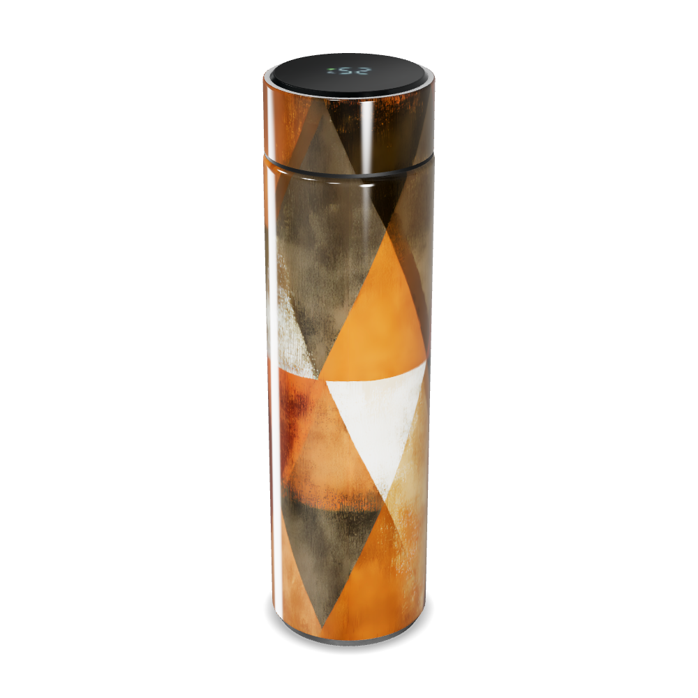 Garrafa Térmica Touch - Geométrica Colorida