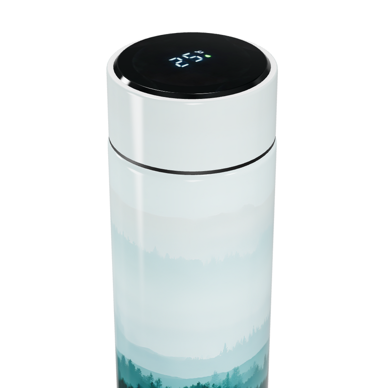 Garrafa Térmica Touch - Paisagem Verde