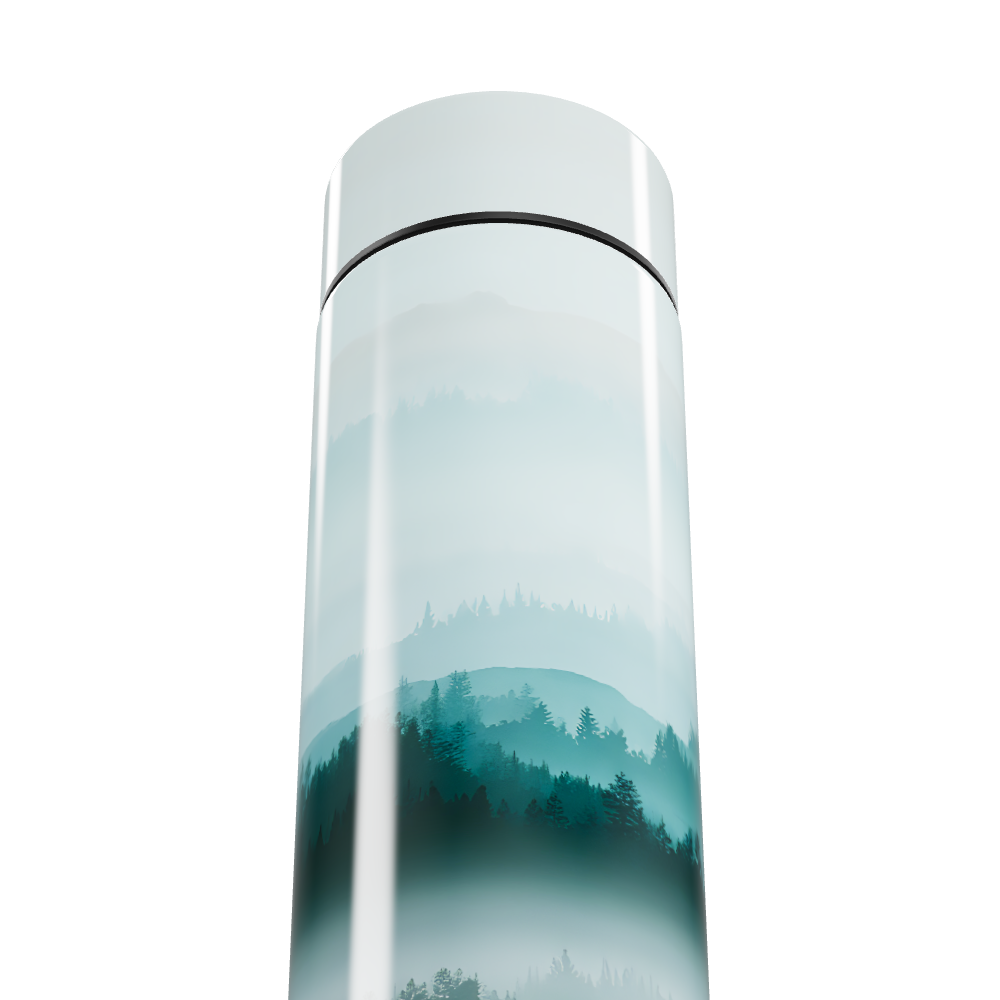 Garrafa Térmica Touch - Paisagem Verde