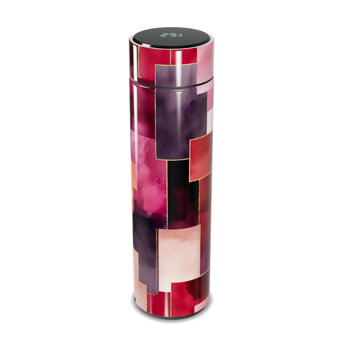 Garrafa Térmica Touch Estampada Colorida