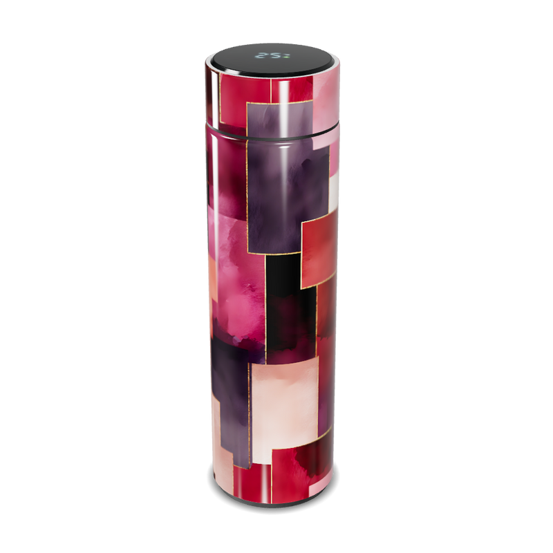 Garrafa Térmica Touch Estampada Colorida