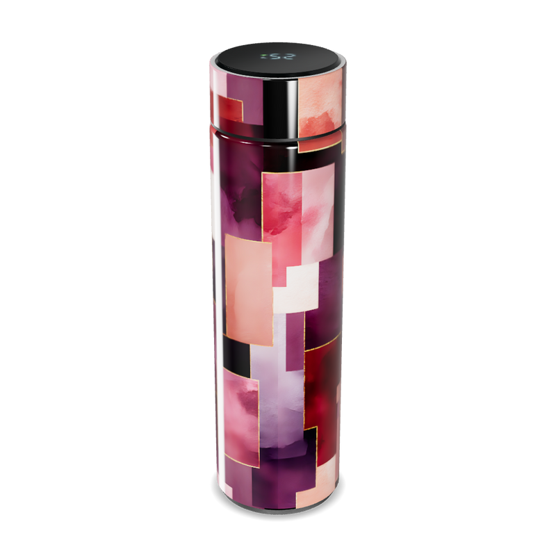 Garrafa Térmica Touch Estampada Colorida